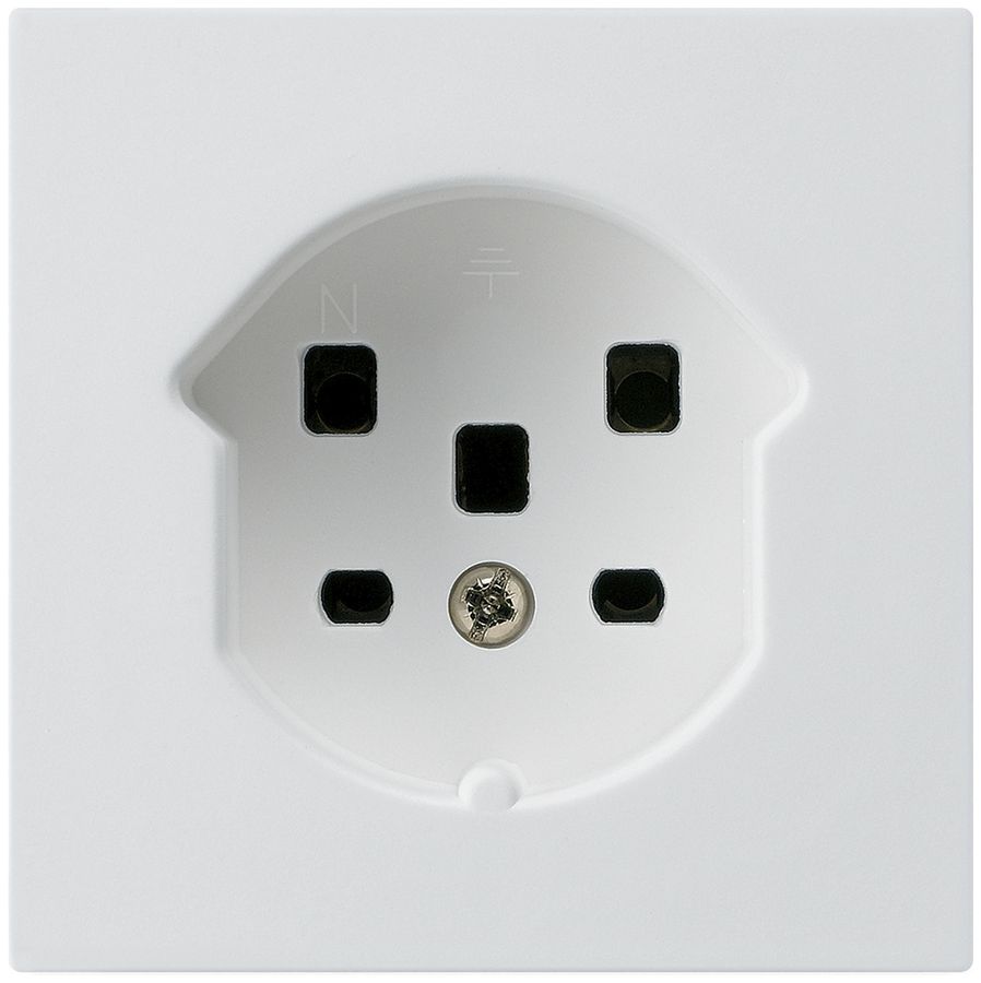 UP-Steckdose kallysto T25 weiss Schraubklemmen