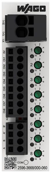 Elektronischer Schutzschalter WAGO Modbus RTU 1…10A 8 Kanäle