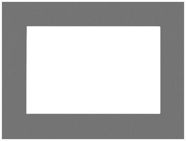 Abdeckrahmen MDT VCB-10SI.04 für VC-1001.04 Edelstahl gebürstet