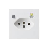 Steckdose kallysto A T13 FI 30mA weiss