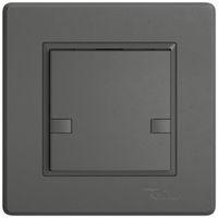 Poussoir KNX RGB ENC EDIZIO.liv SNAPFIX® capteur temp.s.LED 1× comm.2T grf