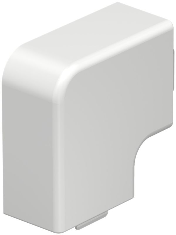 Angle plat Bettermann pour canal d'installation WDK blanc pur 25×40mm