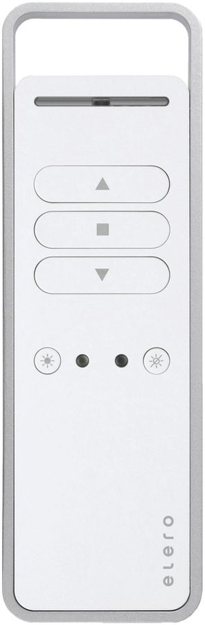 Telecomando RF elero ProLine LumeroCom, 1-canale, a batteria, bianco