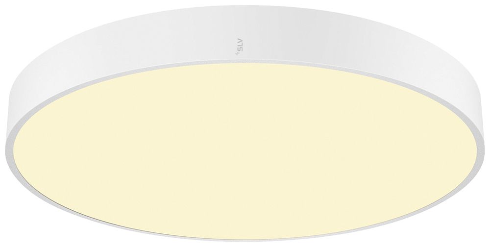 Plafonnier LED SLV MEDO PRO 60 39W 5500lm 930/940 IP50 DALI Ø600mm blanc