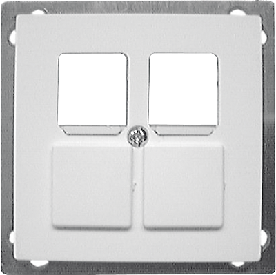 Jeu mont.INC FM.TE 1-4xRJ45 bc