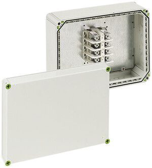 Boîte de dérivation AP Abox-i 1500, 150mm², PC 440×320×179mm, IP65