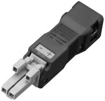 Buchse Rittal SZ 2500.610 für LED-Systemleuchte 24VDC 2P 5Stk