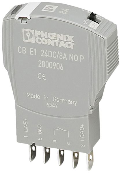 Elektronischer Schutzschalter Phoenix Contact 1L 24VDC 8A 1S
