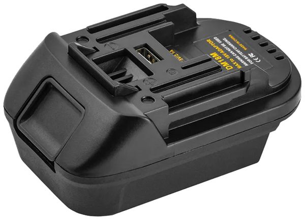 Adaptateur de accu CIMCO de accu Makita à accu Stanley-DeWalt