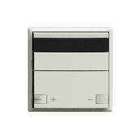 Dimmer LED EDIZIOdue ZEP ohne LED 1×Taste 2×Bedienung hellgrau