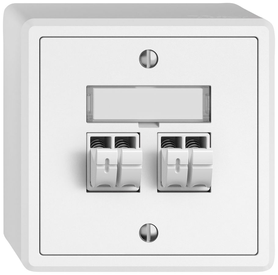 Presa audio AP EDIZIO.liv SNAPFIX® 2× bi