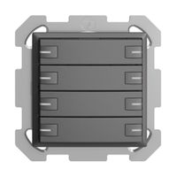UP-KNX-Taster RGB EDUE, 250mW, m.RGB-LED, 8×Taste, 1×Tastenb., dgu