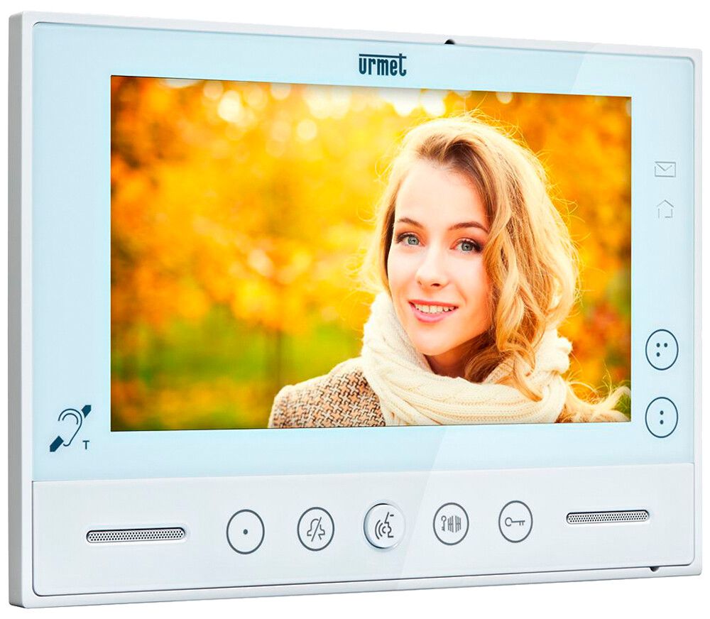 Stazione domestica video AP Urmet Modo, 2VOICE, display touch 7", 202×142×23mm