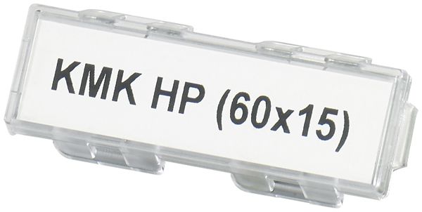 Segnacavo PX KMK HP Ø9mm 60×15mm trasparente