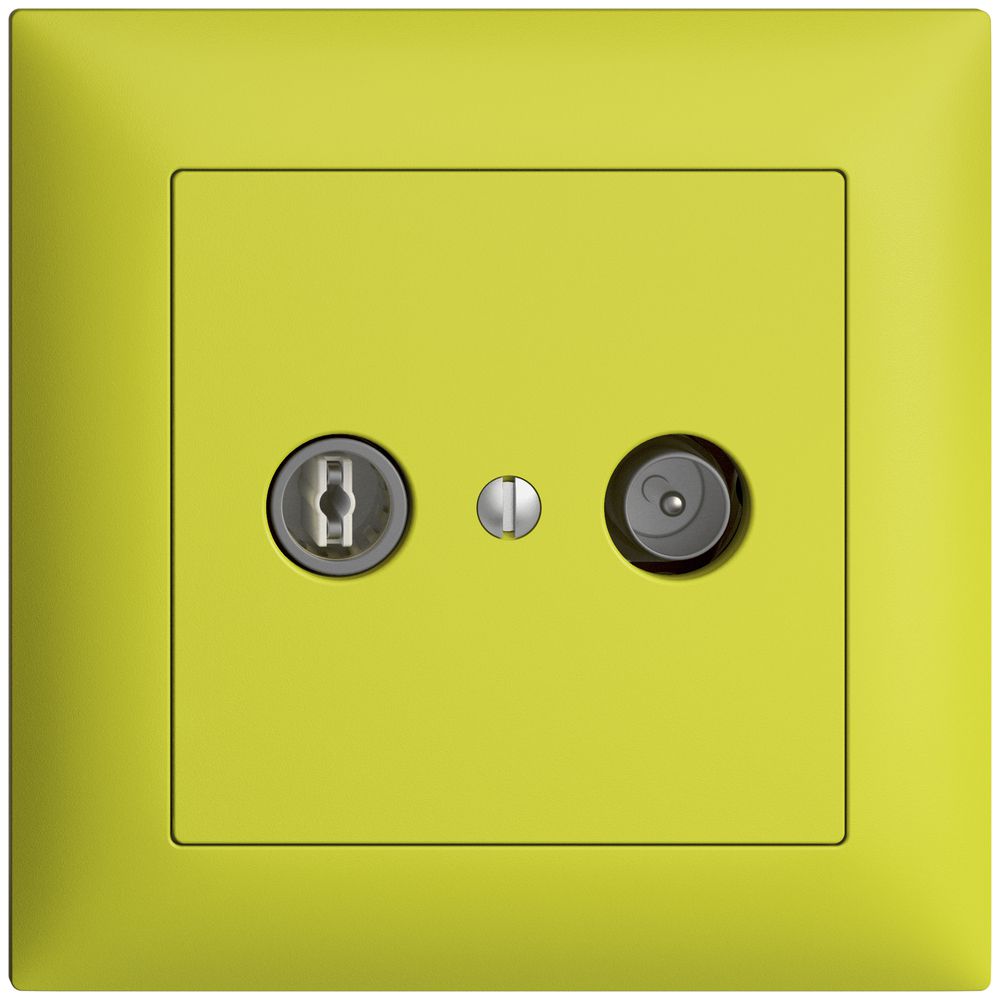 UP-TV-R-Dose EDIZIOdue 23dB lemon Breitbanddose 5…2000MHz, FMI