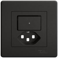 Kit de montage ENC EDIZIO.liv SNAPFIX® p.combi.T23 a.1 bout.a.lentille front.no