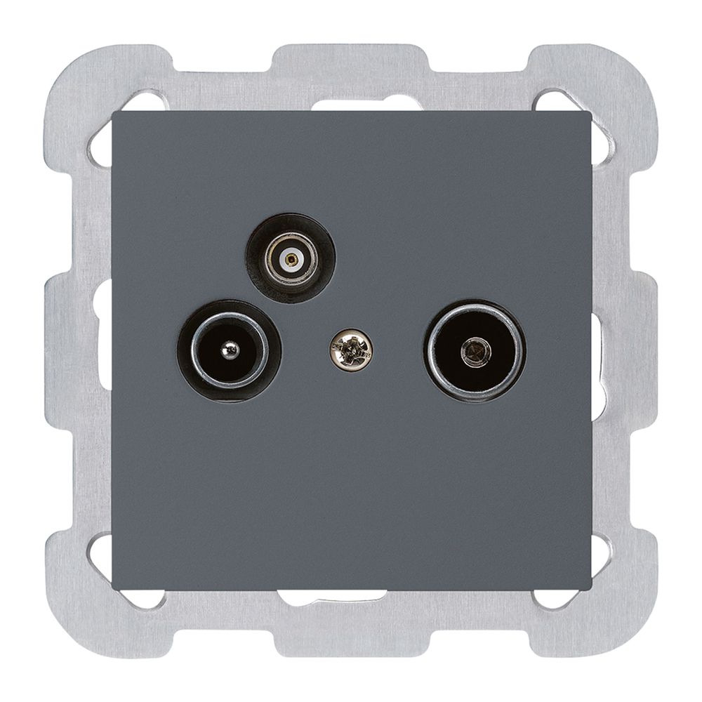 UP-Antennendose R/TV-Daten kallysto B 19dB anthrazit