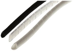 Guaina a spirale 3mm per cavo 1,…7mm bianco
