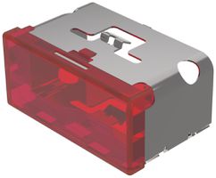 Calotta per pulsante EAO 03 piatto rosso