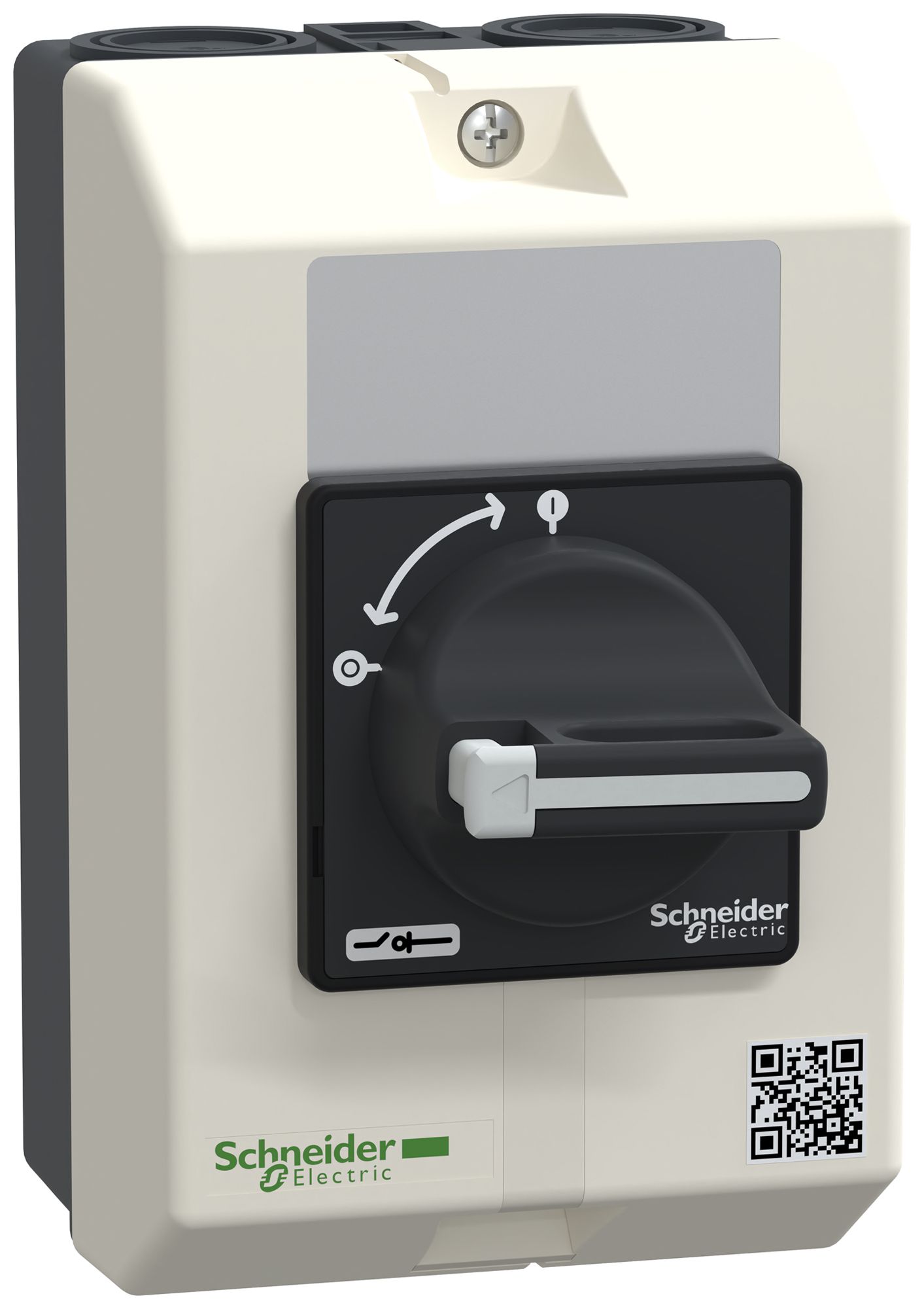 AP-Anlageschalter Schneider Electric Vario 25A 4P schwarz N-vorauseilend IP65