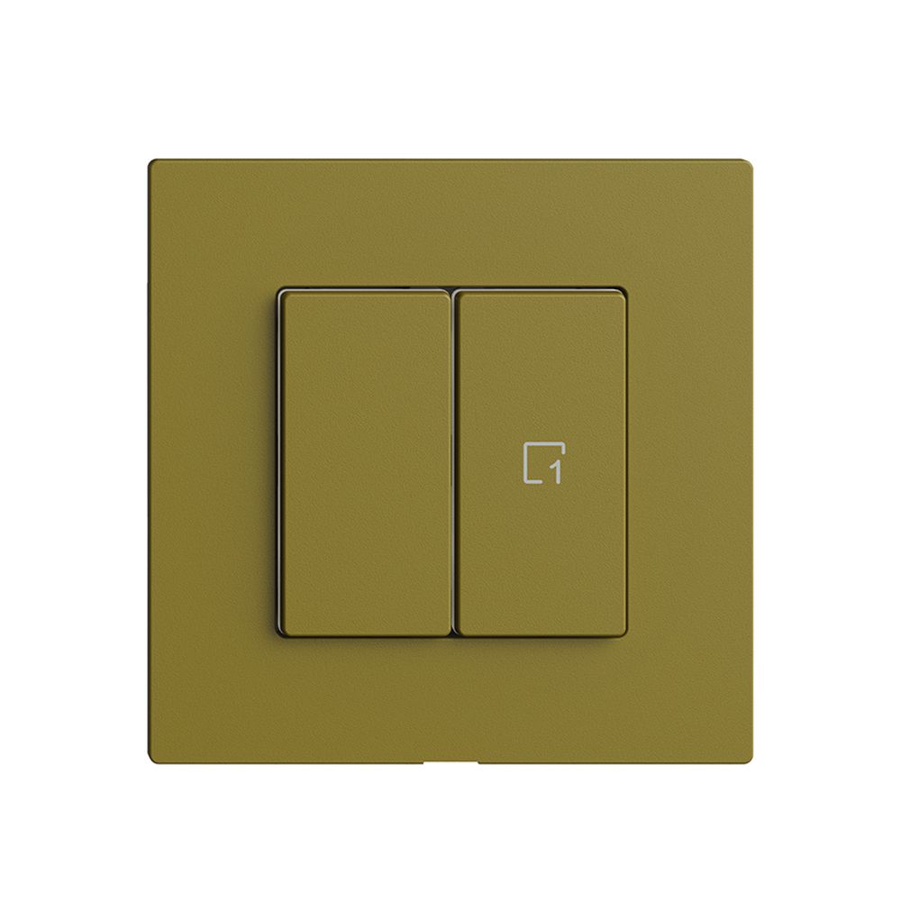 Comando per interruttore 1c scena/2t Edue Wiser olive