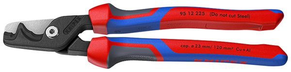 Cisaille pour câbles KNIPEX StepCut® 200mm 35…120mm²