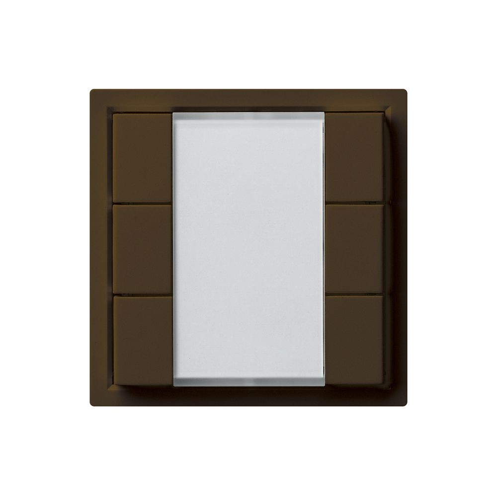 UP-Universaltaster 6×kallysto A mit LED braun