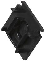 Endkappe SLV 48V TRACK Kunststoff 26×2×22mm schwarz