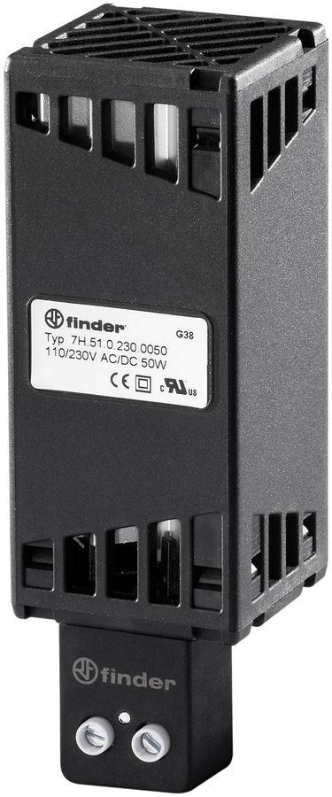 Schrankheizgerät Finder 50W ohne Gebläse 2A 230VAC