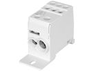 Verteilerblock PDB 1L 125A 27×74×47mm 1×35/1×16+6×16mm² grau