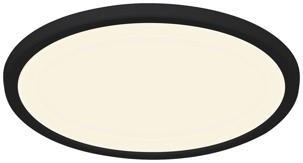 LED-Deckenleuchte Nordlux Oja 29 17W 1700lm 3000…4000K IP54 Ø294mm schwarz