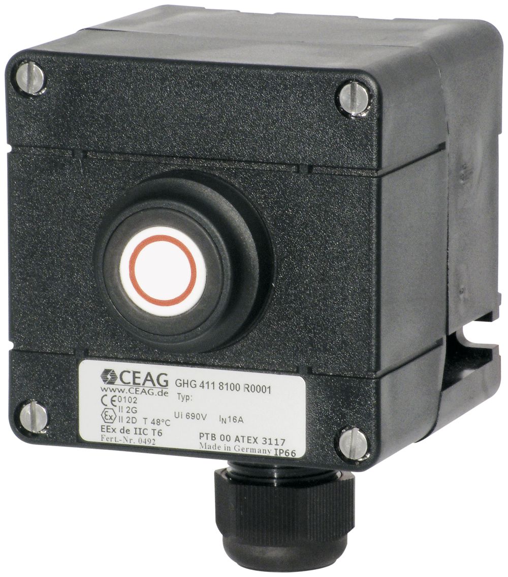 AP-Einzeltaster CEAG EEx 1S+Ö 16A 500V