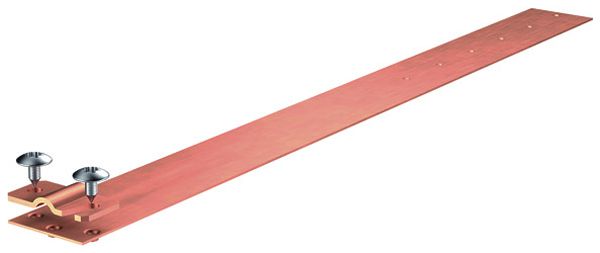 Supporto per conduttore FL 24 con placca serraggio, Cu nu,Ø 6…10mm