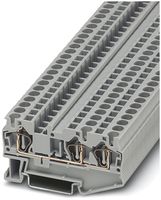 Borne 0.08…6mm² connexion à ressort bleu