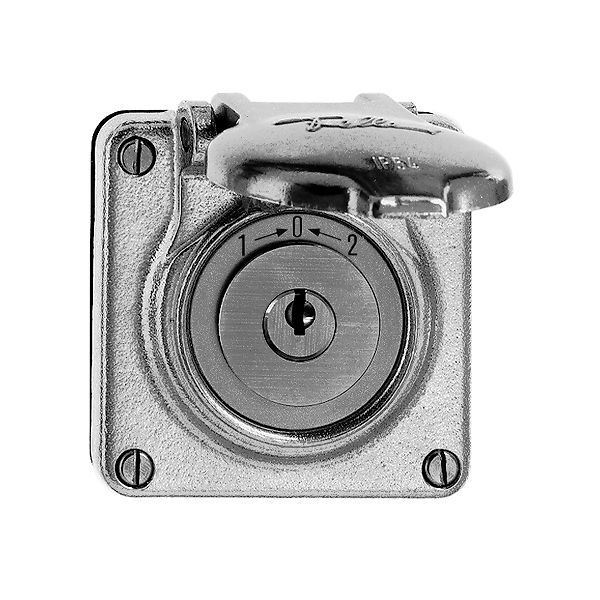 Contact pivot. INC mou.1->0<-2 Al nature avec serr. de sûr.