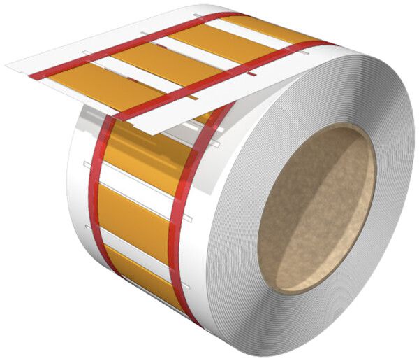 Leitermarkierer Weidmüller TwinMark HSS-HF für Ø8…11mm 50.8×21.1mm gelb
