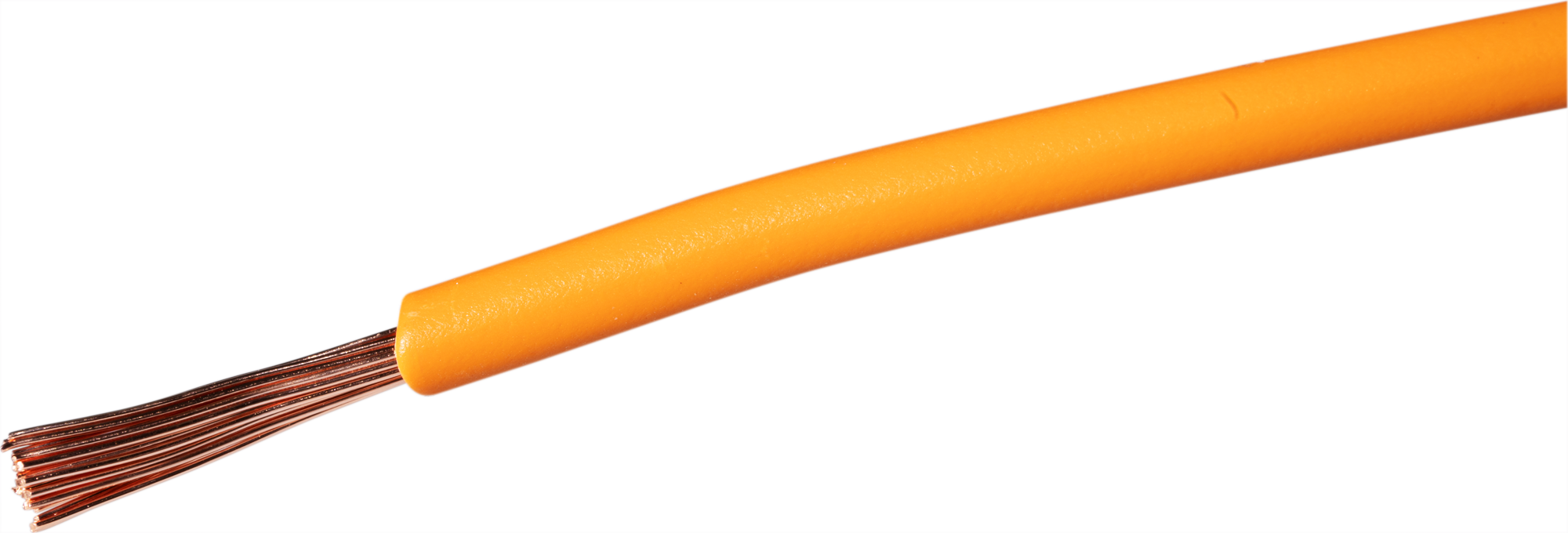 T-Litze halogenfrei 1.5mm² orange Eca, Spule à 100m