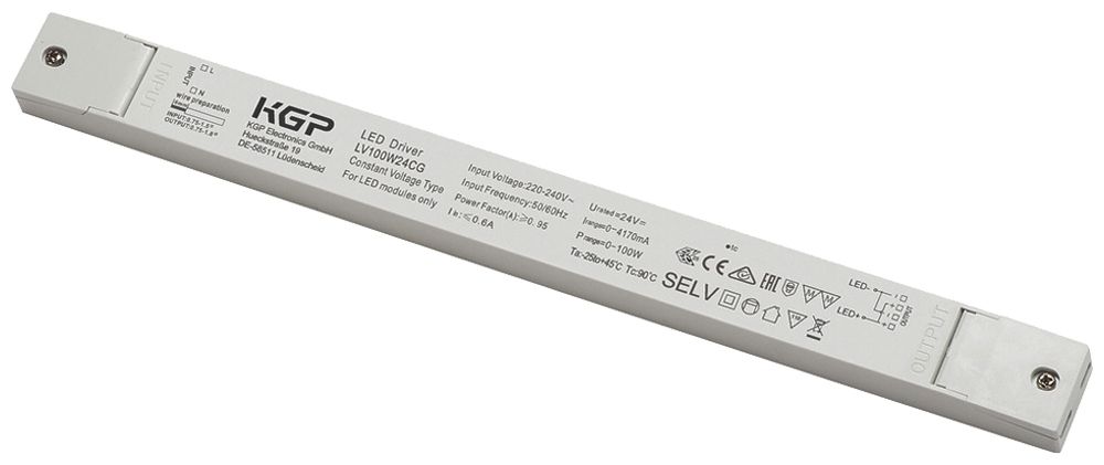 LED-Betriebsgerät SLV 100W 24V ON/OFF 350×30mm