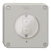 UP-Nebenstelle 1K/2T zu Storenschalter NEVO Wiser lichtgrau