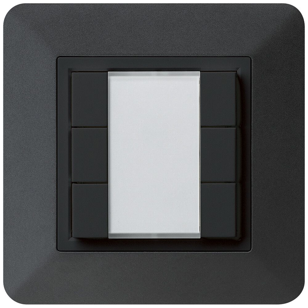 AP-Multifunktionstaster kallysto.trend KNX RF 6-fach schwarz