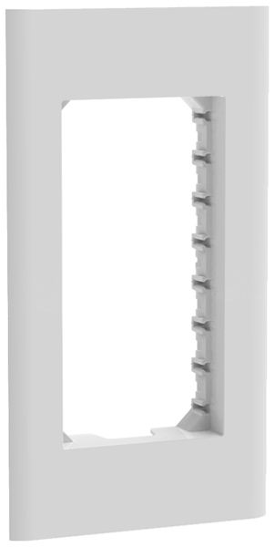 Supporto dispositivi Legrand 4 moduli materiale sintetico senza alogeni bianco