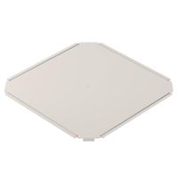 Deckel BET RKD zu Kreuzstück 400mm Edelstahl A4 blank