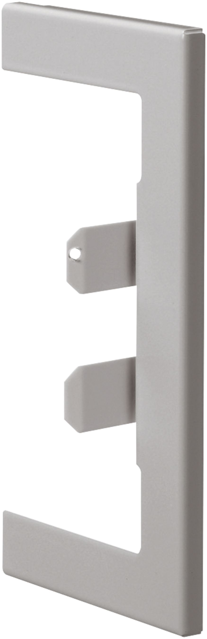 Wandanschlussblende tehalit BR 70130 Stahlblech lichtgrau