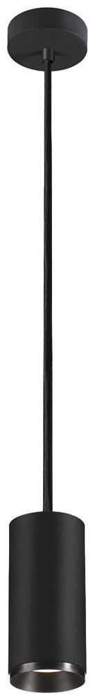 LED-Pendelleuchte SLV NUMINOS M DALI 20W 2120lm 4000K 36° Ø85×185mm schwarz