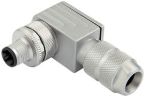 Stecker M12 Weidmüller Stift, gewinkelt Crimpanschluss