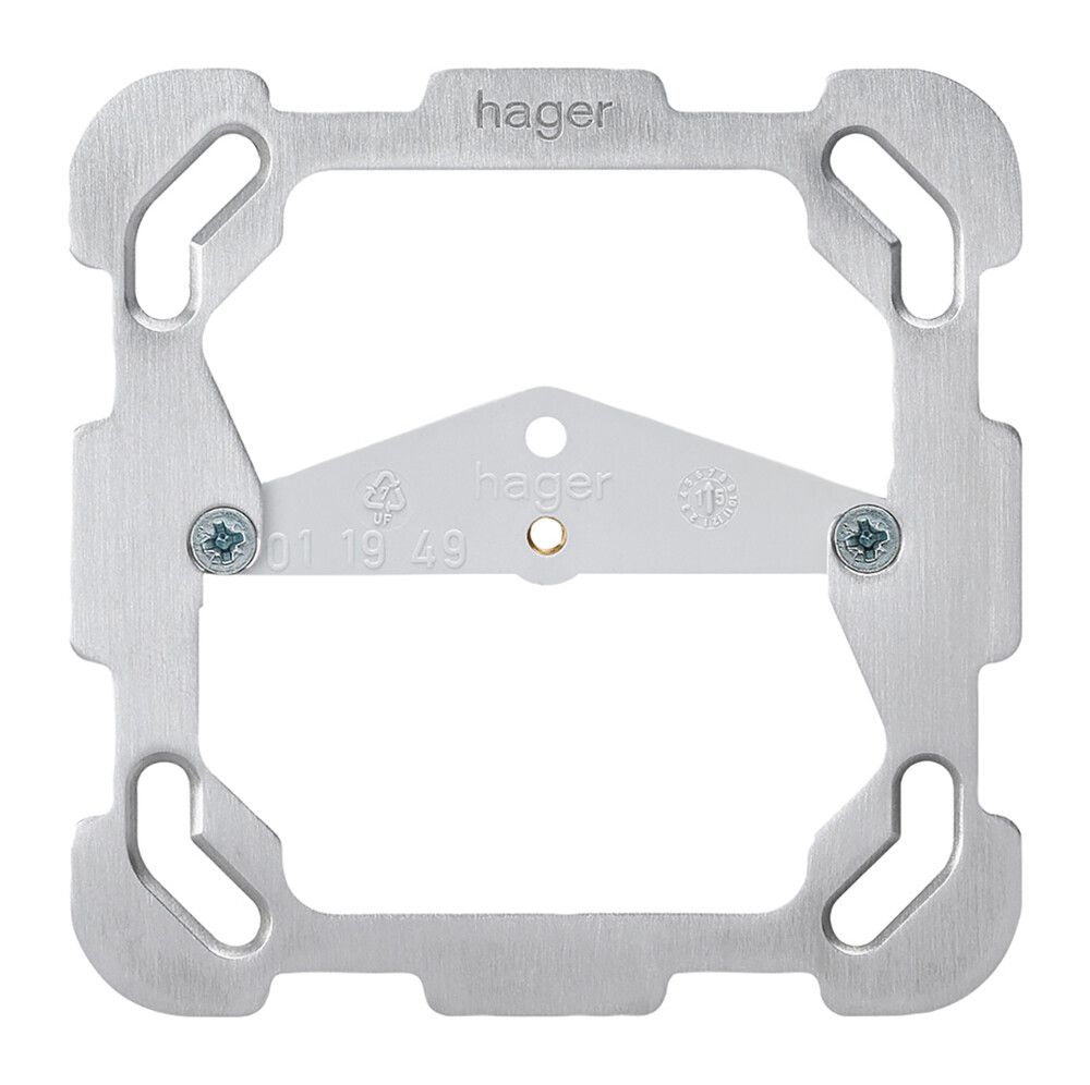 Placca di fissaggio INC con traversa Hager