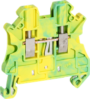 Morsetto 0.14…4mm² verde/giallo AWG26…12