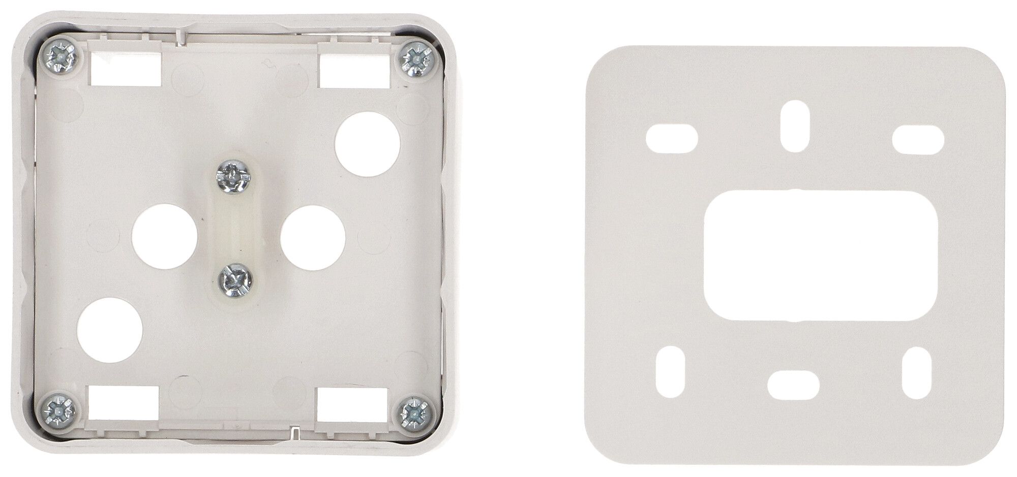 Boîtier AP MAX HAURI 1×1 65×65×65mm blanc