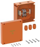 Boîte de dérivation AP Spelsberg WKE 404 SL 8×6² 2FS 200×200mm×110mm IP66 orange