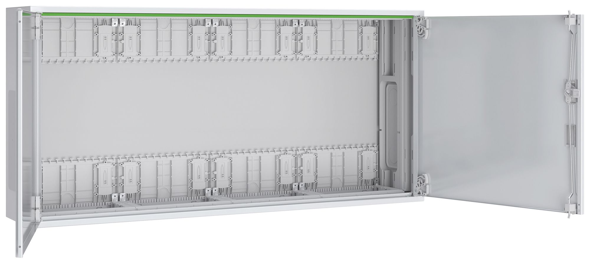Coffret mural PrismaSeT XL IP44 a.porte 1050×500×210mm 4 champs 3 rangées
